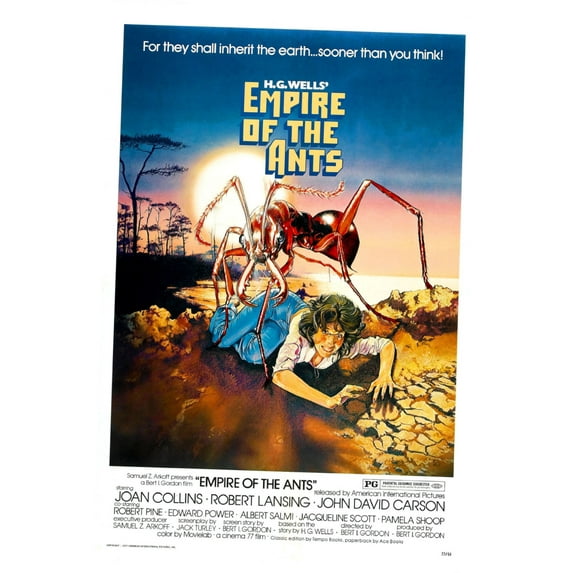 Empire Of Ants Movie Poster 11inx17in Wall Art in Mail/storage/gift tube 11x17 poster