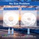thumbnail image 2 of 100 gorros de ducha desechables, gorro de plástico transparente para el pelo, gorros de baño impermeables grandes y gruesos, salón de spa portátil para viajes de hotel (19.3") JAMW Sencillez, 2 of 5