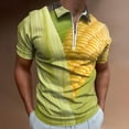 thumbnail image 2 of Corn Cob Men Zipper T-shirt Summer Casual Short Sleeve T-shirt Top, 2 of 7