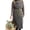 Dark Gray, variant on Cotton Linen Apron with Pockets, Adjustable Bib Kitchen Cooking Apron for Women & Men