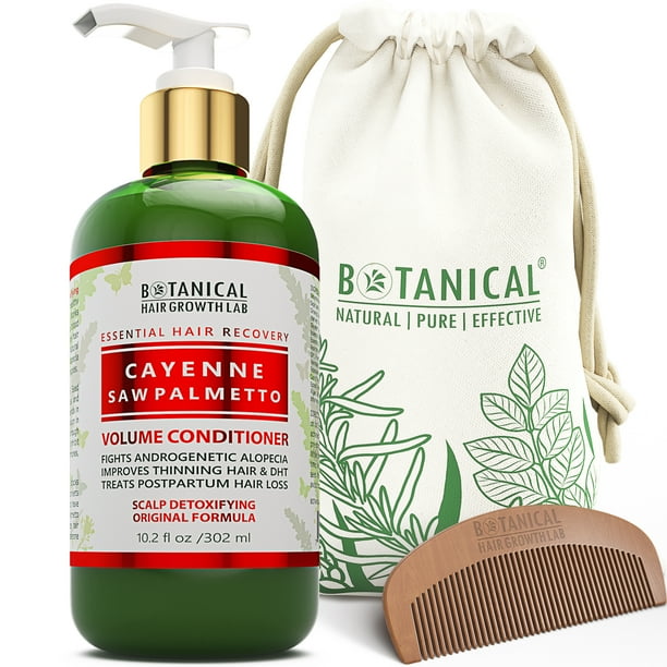 Botanical Hair Growth Lab Cayenne Saw Palmetto Hair Loss Conditioner 10