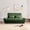 Green, variant on MAYEERTY Cloud Couch Compressed Corduroy Loveseat, 2-Seater Ergonomic High Back Sofa, Plush Cushioning, No Assembly, Boxed Sofa for Small Spaces