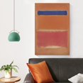 thumbnail image 4 of Póster de lienzo de pintura de campo de color azul sobre rojo de 1953 de Mark Rothko, impresiones artísticas para pared, fotografías colgantes, regalos, decoración para el hogar, carteles de obras de, 4 of 6