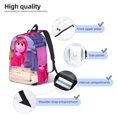 thumbnail image 3 of Rocae inside out 2 for Canvas College Laptop Backpack for Men Women-Medium, 3 of 5