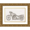 thumbnail image 1 of Murdock, Ramona 14x11 Gold Ornate Wood Framed with Double Matting Museum Art Print Titled - Sweet Ride No. 5, 1 of 4
