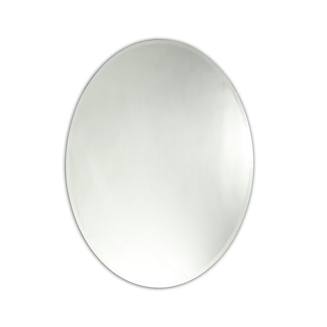 Chloe Lighting Ch7m035sv28 Frt Maisie Large Frameless Wall Mirror 28 X 35 In