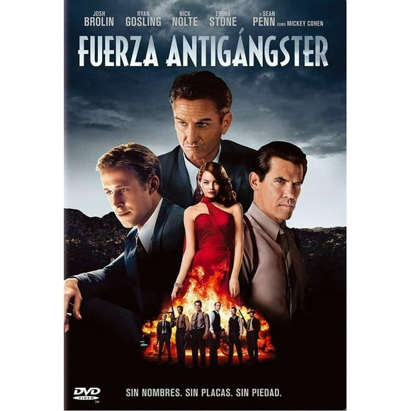Fuerza Antigángster Gángster Squad Pelicula DVD Warner Bros DVD