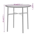 thumbnail image 4 of vidaXL 3 Piece Garden Dining Set Poly Rattan Black, 4 of 4
