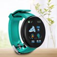 thumbnail image 3 of Tholdsy Reloj inteligente inalámbrico de plástico Pantalla redonda portátil Reloj de compatible con Bluetooth de presión arterial alimentado Relojes inteligentes Verde, 3 of 6