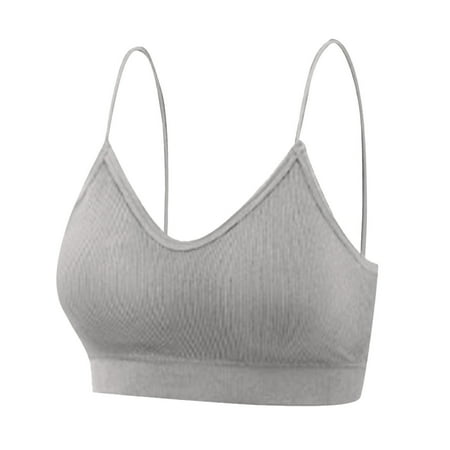 

TAIAOJING Ladies Seamless Tube With Chest Pad Threaded Camisole Beautiful Back Chest Wrapping Ladies Bralette Bras