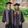 thumbnail image 7 of Fuzoiu Butterflies And Floral Print Graduation Sash,Graduation Stole,Unisex Adult Graduation Stole Shawl 91" Long,for Academic Commencements Shawl-Sharp Corner, 7 of 7