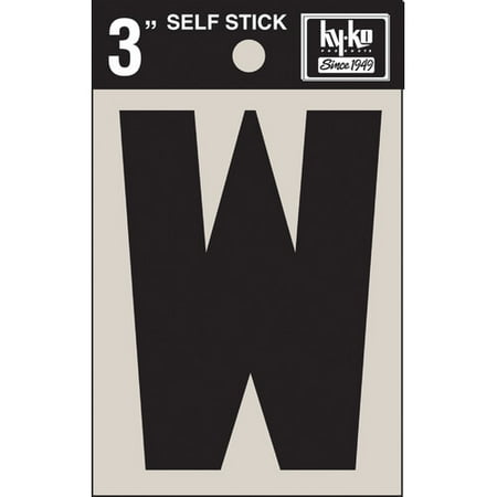 Hy-Ko Sticker House Letter (Set of 10)