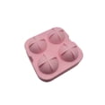 thumbnail image 1 of Molde de bola de hielo de silicona rosa - Máquina for hacer cubitos de hielo esféricos for cócteles y bebidas, 1 of 2
