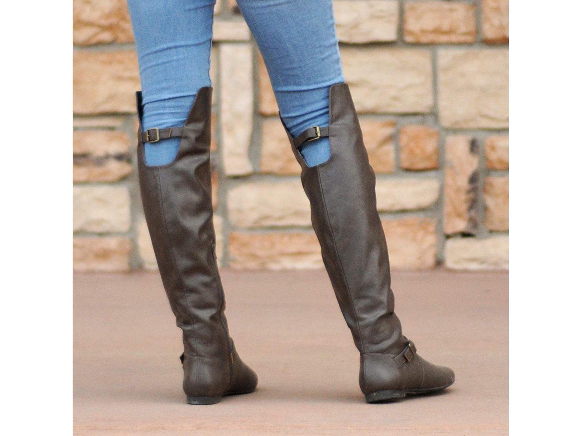 walmart over the knee boots