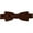 Brown, variant on Solid Hunter Green Kid's Pre-Tied Bow Tie