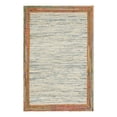 thumbnail image 3 of Unique Loom Chindi Jute Collection Area Rug (5' 1" x 8' Rectangle Navy Blue/Ivory), 3 of 7