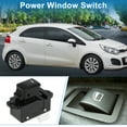 thumbnail image 2 of Interruptor de ventana eléctrica Unique Bargains para el lado del pasajero para Kia K3 Cerato Rio Negro, 2 of 7