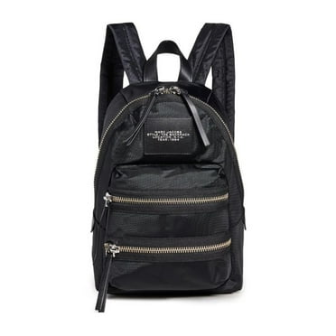 Marc Jacobs Women's The Biker Nylon Medium Backpack Black 2F3HBP029H02-001