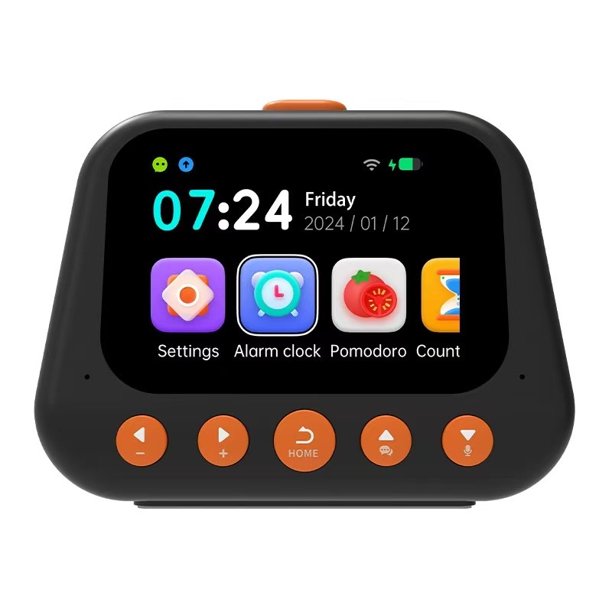 Reloj Despertador de Voz Inteligente Eléctrico para Niños Desperta Y Aprende Reloj Despertador de Voz Inteligente para Niños Cultiva el Pensamiento de los Niños