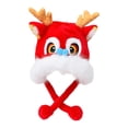 thumbnail image 1 of Gorro con orejeras de peluche de animal para invierno, ideal como regalo de cumpleaños para mujeres y niñas. Estilo A, 1 of 9
