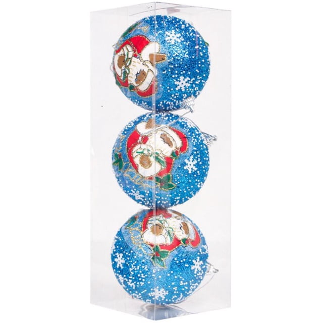 Navidad Adornos Adornos Para Árboles De Navidad Inastillables Bola Colgante Para El Árbol De Navidad Fiesta De Vacaciones Decoración De Ventanas Eigraketly HA044556-06