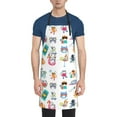 thumbnail image 4 of Cauagu Hello Summer Cat Aprons with Pockets,Waterproof Apron for Women,Kitchen Cooking Apron Adjustable Bib Aprons Chef Apron for Cooking,Drawing,Crafting, 4 of 8