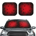 thumbnail image 2 of Saiise Spiders On The Web And Space for Foldable Car Sun Shades (2-Pack) Offer Sun Protection with an Easy-fold Design for Convenient Windshield Shading-Large, 2 of 6