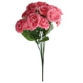thumbnail image 4 of Home Decoration High-grade Artificial Flowers Fake Flowers 5 Forks 15 Miniature Roses, 4 of 4