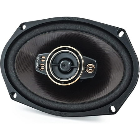 Kenwood - 6" x 9" 5-Way Car Speaker - Black