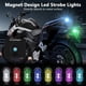 thumbnail image 3 of Luces estroboscópicas inalámbricas LECART LED magnéticas, 8 colores, 4 unidades, 3 of 8