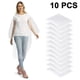 thumbnail image 1 of Ponchos De Lluvia Desechables Capa Impermeable Portátil Hombres Mujeres, Blanco, 10 Piezas, 1 of 5