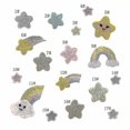 thumbnail image 2 of Parche de accesorios de ropa para niños con pasta de tela de arcoíris de dibujos animados bordados esquí esquí Gafas de esquí, 2 of 5