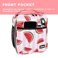 thumbnail image 6 of Tirrinia Small Insulated Lunch Bag for Men Women Kids, Portable Reusable Thermal Lunch Box Cooler Tote for Adults, Polyester, Pink Watermelon, 6 of 9