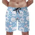 thumbnail image 5 of Undertale Sans Mens Board Shorts Quick Dry Swim Trunk Lightweight Soft Swimsuit Bathing Suit for Boys XL, 5 of 8