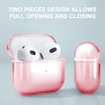 thumbnail image 5 of Valkit Compatible AirPods 3 Case Soft TPU Clear Airpods 3rd Generation Case with Keychain, 5 of 7