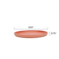 thumbnail image 5 of Mainstays by Becky G. & Alejandra Bamboo Melamine Dinner Plate, Orange, 5 of 7