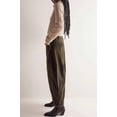 thumbnail image 3 of sicmoss Women's Caramel Y2K Vintage Mid Rise Stretchy Barrel Jeans Loose Wide Leg Cropped with Pockets, 3 of 4