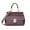 Wine Purple, variant on Genuine Cow Leather Shoulder Crossbody Bag for Women, Large Capacity Top Handle Handbag Stylish Daily Purse 3248