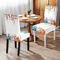 thumbnail image 4 of Fall Pumpkin Chair Covers, Thanksgiving Chair Slipcovers, Kitchen Dining Room Decor Chair Seat Cover Protectors, 4 of 6