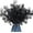 Black, variant on 20 Pcs Christmas Tree Picks and Sprays, 12inch Candy Shape Curly Picks, Glittery Faux Christmas Tree Stems Ornaments for Christmas Tree Ornaments DIY Crafts Wreath Xmas Holiday Home Party Decor
