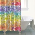 thumbnail image 4 of Pioneer Flower Floral Print Pattern Shower Curtain 72"x72" ,Bathroom Decorative Shower Curtains Set with 12 Hooks,Modern Waterproof Washable Shower Curtain, 4 of 6