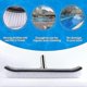 thumbnail image 5 of 18" Aluminum Pool Brush Head for Pools, Spas, Tubs - Cleans Tiles, Walls, Floors (Gray), 5 of 5
