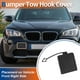 thumbnail image 2 of Cubierta del gancho de remolque del parachoques delantero derecho sin pintar para BMW X1 E84 09-12 No.51112990204, 2 of 6
