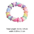 thumbnail image 3 of Kesenlong Colorful Beads Bracelet Set for Teens and Girls - 12pcs, 3 of 8