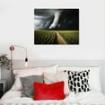 thumbnail image 4 of Nawypu Collapsing Force Tornado Weather Environment Farmland Poster Unique Canvas Wall Art Maximalist Aesthetic Decor Bedroom Bathroom Preppy Dorm Home Decor, 4 of 4