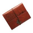 thumbnail image 3 of HINTRMENT Memory Photo Album Brown Retro Loose-leaf Photo Storage for Parents 1Set, 3 of 8