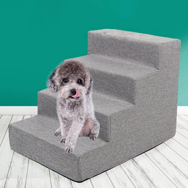 Pet Cat Stairs Dog Ramp Steps Portable Puppy Steps Soft Pet Stairs