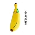 thumbnail image 3 of Banana Pillow Plush Toy, Super Soft Stuffed Animal for Kids - Cute Cuddle Companion for Sleep & Play, Kawaii Home Decor, Gift for Boys and Girls A, 3 of 6