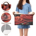 thumbnail image 5 of Waterproof Foldable Storage Basket Medium, Metal Frame & Hollow Board Support, for Clothes and Toy Organization Diamond Painting Of Red Roses, 5 of 8