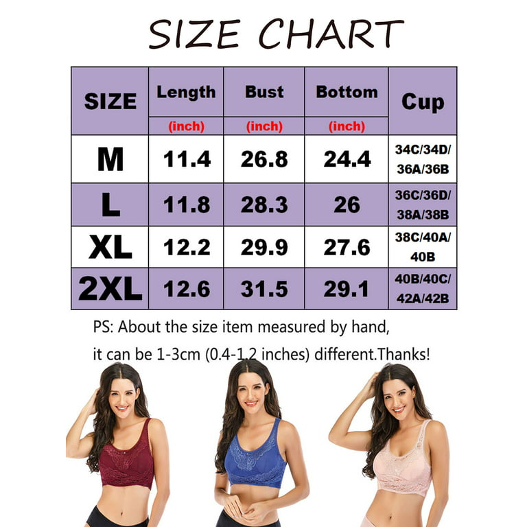 Sexy Womens Lace Padded Bra Sport Crop Top Lingerie Cotton Push up Seamless  Activewear Tank Tops Bra